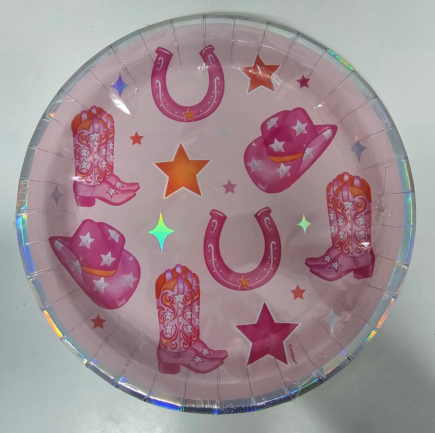 Disco Country Plates 9" 8pcs
