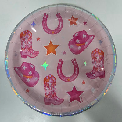 Disco Country Plates 9" 8pcs