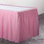 Table Skirt Lovely Pink 29in x 14ft