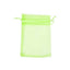 Organza Apple Green 3"x4" 12pcs