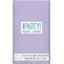 Round Plastic Table-cover Lavender