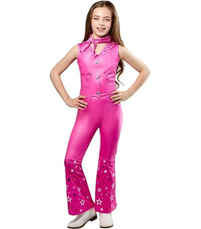 Cowgirl Barbie Girls Costume Small
