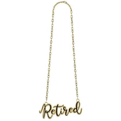 Retired Officially Necklace 1pcs