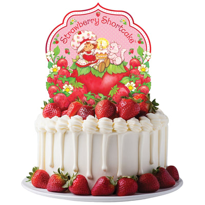 Strawberry Shortcake Cake Topper - Strawberry Shortcake
