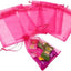 Organza Fuschia 4"x5" 10pcs