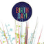 Modern Birthday Spray Centerpiece