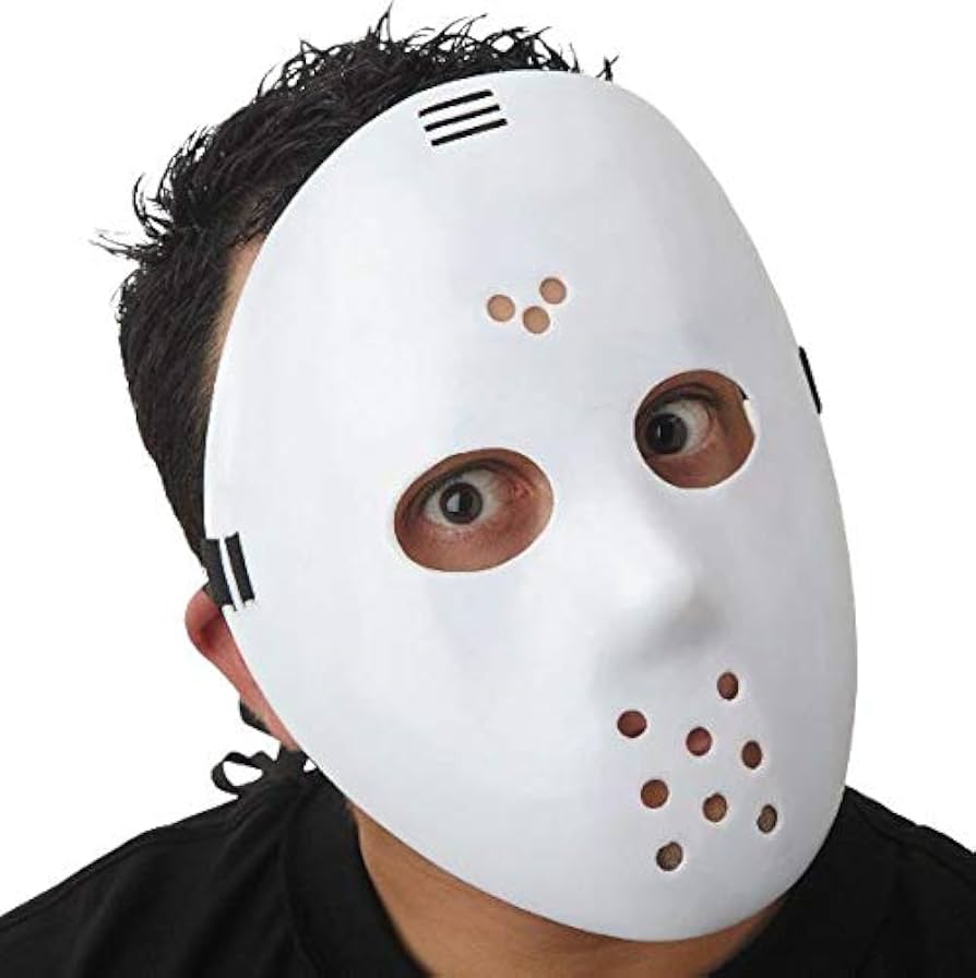Máscara de Hockey Halloween Plástica