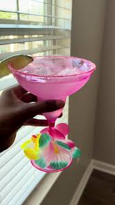 Luau Margarita Glass-Pink