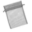 Organza Gris 5"x7" 6 pcs