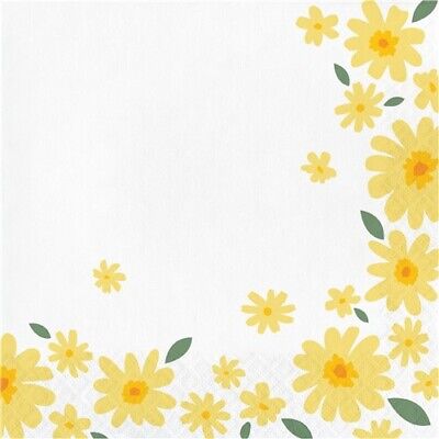 Sweet Daisy Napkins (x16u)