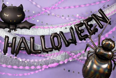 Halloween Banner Foil Balloons