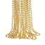 Gold Beads Necklaces 12pcs