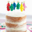 Vibrant Christmas Tree Cake Topper