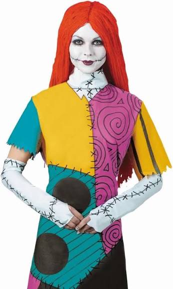 Sally Jack Skellington Costume Adult