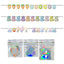 Banner Easter Letter Glitter/Hotstamp/Iridescent