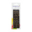 Velas Largas Terrazo Dorado/Negro 8pcs