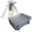 Organza Gris 3"x4" 12pcs