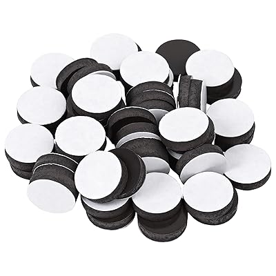 Imán con pega redondo 4pcs