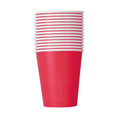 Ruby Red 9oz Cups 8ct
