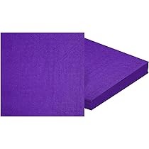 Neon Purple Napkins 20pcs