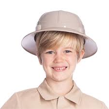 Sombrero Safari Plástico 1pcs