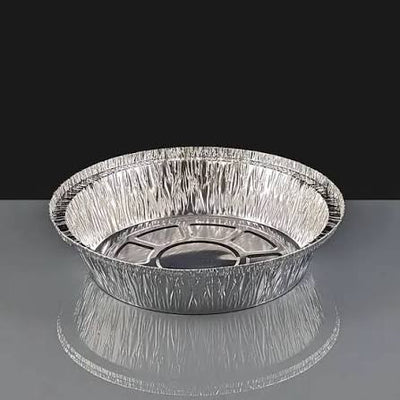 Foil Container Round With Plastic Lip 800ml