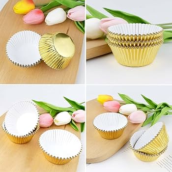 Cupcake Liners 2 1/2 - Dorado 500pcs