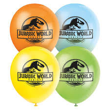 Jurassic World Latex Balloons 12" 8pcs