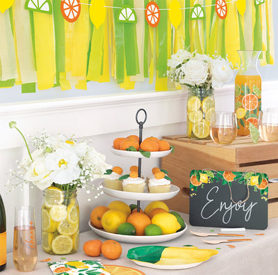 Summer Citrus Backdrop Kit