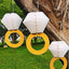 Honeycomb Ring Hanging Decorative 3pcs