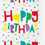 Cello Bags Colorful Happy B'Day 20pcs