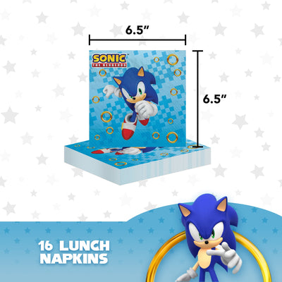 Sonic Lunch Napkins (x16u)