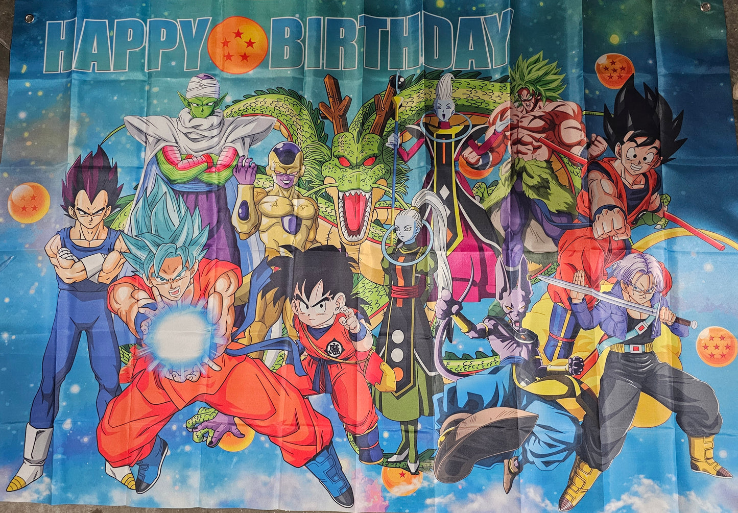 Dragon Ball Z Backdrop 5ft (x1u)