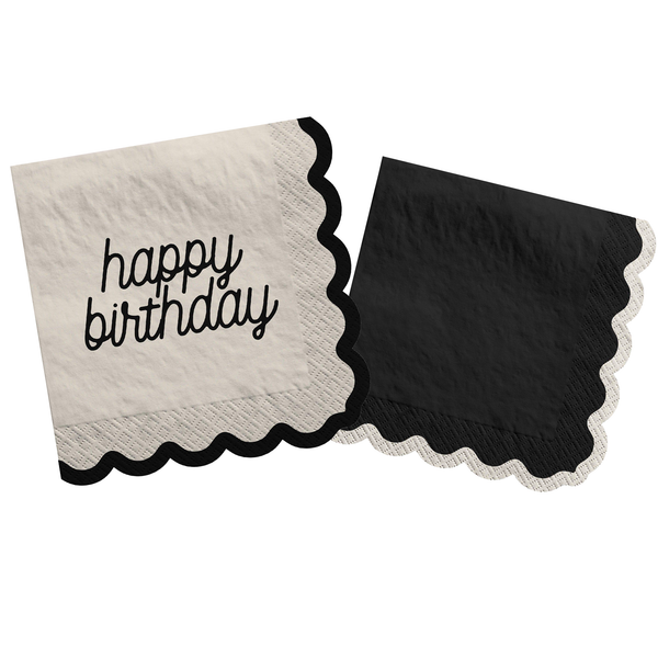 Birthday Chic Luncheon Napkins