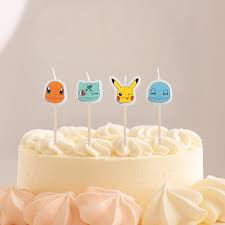 Pokémon Pick Candles 4pcs