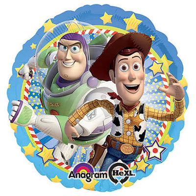 Toy Story Buzz & Woody Party Balloon 18"