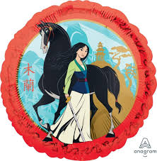 Mulan Foil Balloon 18"