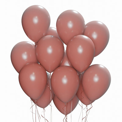 Latex Balloon 12" Rosewood (x12u)