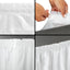 Table Skirt Blanco 29in x 14ft