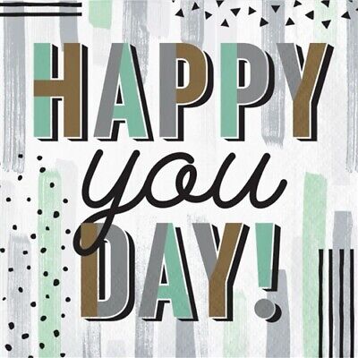 MINTED MILESTONE Napkins 16pcs