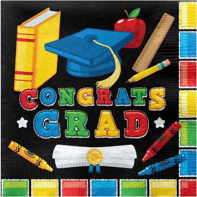 Kindergarten Servilletas Graduation Party (x16u)