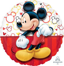 Mickey Mouse Potrait Foil Balloon 18"