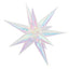 Iridescent Starburst 12 Piece kit Balloon