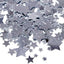 Silver Metallic Star Confetti 2.5oz