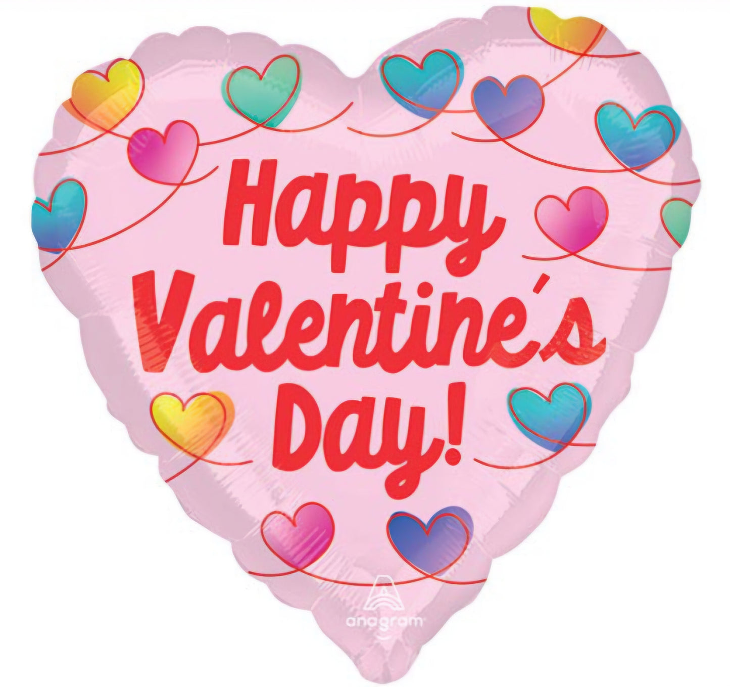 Valentine Infinite Foil Balloon 18"