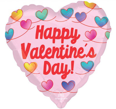 Valentine Infinite Foil Balloon 18"