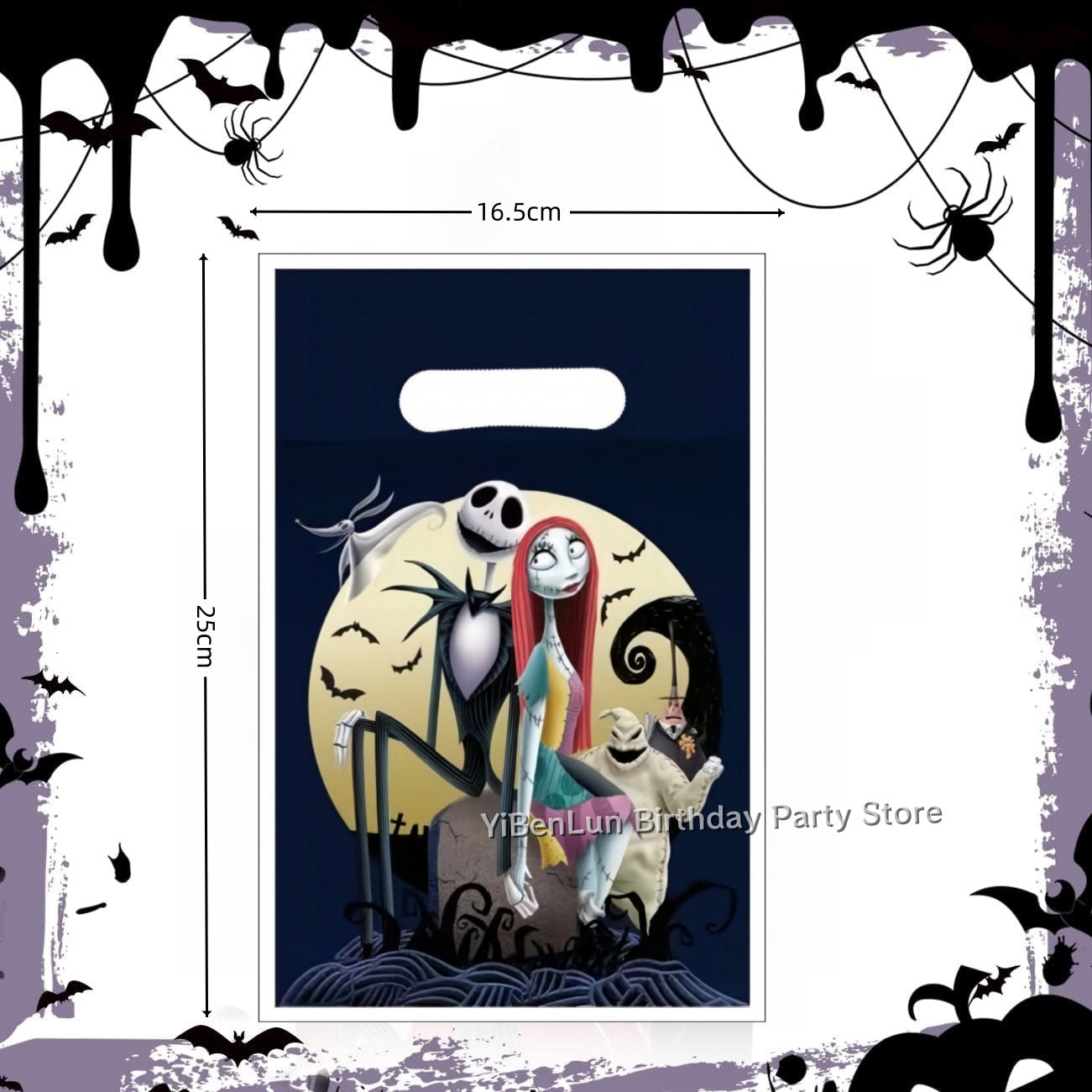 Jack Skellington Plastic Bag 20pcs