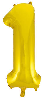 Supershape 34" Number #1 Gold