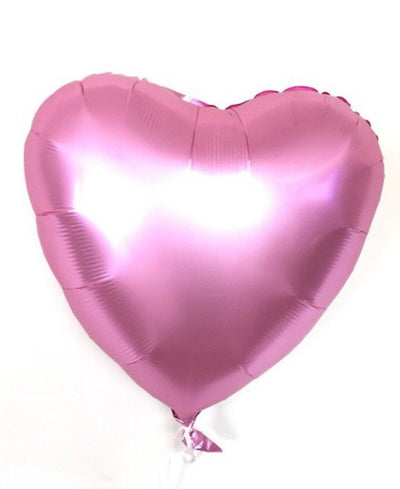 Heart Pink Foil Balloon 19"
