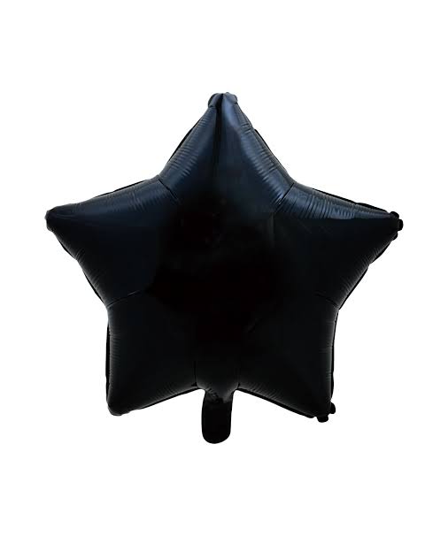 Babaloon Star Black Foil Balloon 16"